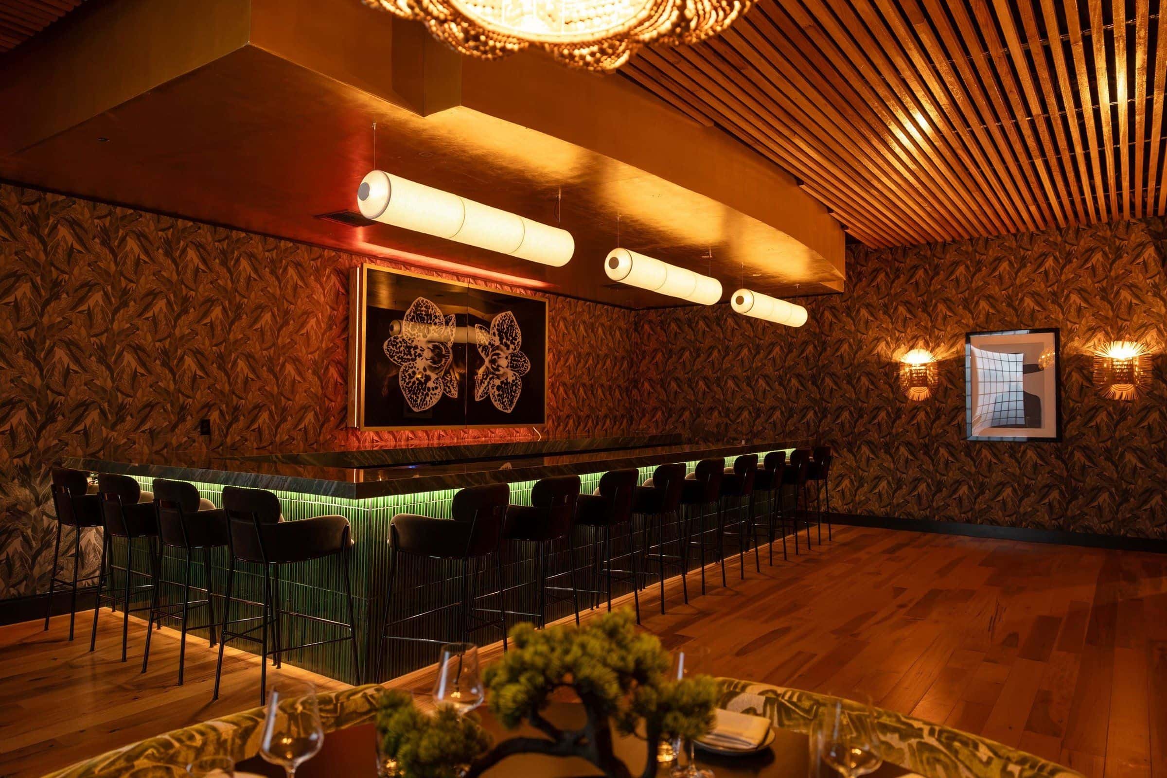 The KIRA bar and dining room, New Orleans